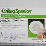 Valcom speaker Valcom v-1020c qty 11 new in box - $35 (Lynnwood WA
