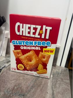 New never opened glute free cheez it