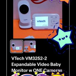 Vtech Baby Monitor Or Surveillance 2 Cameras 