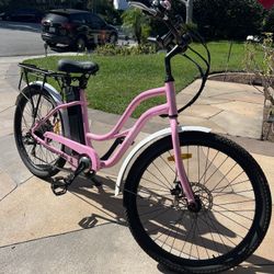 Murf Ebike E Bike Pink