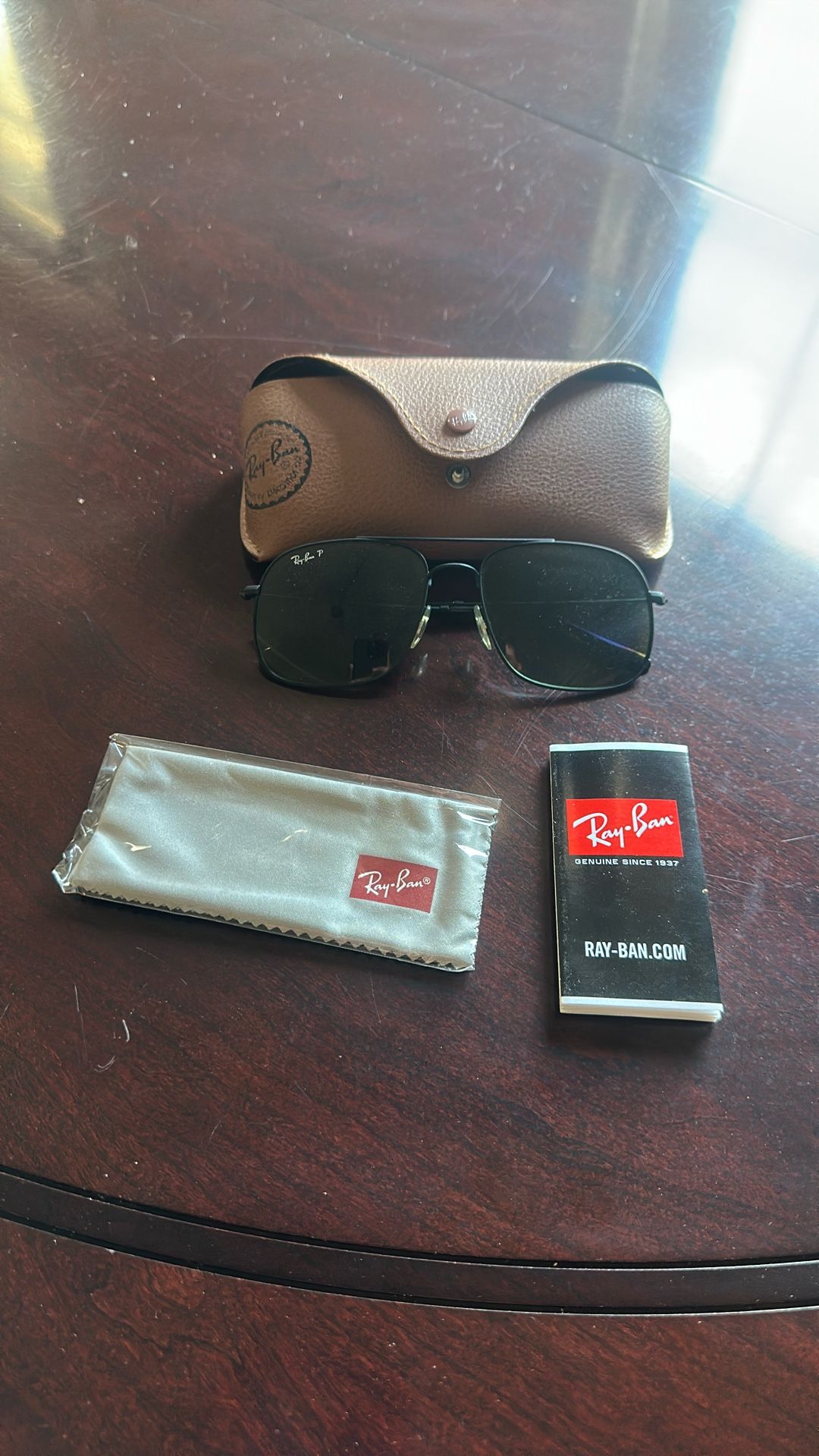 Ray Ban Men’s Aviators Black