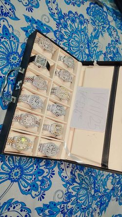 Iced Out Moissanite Watches