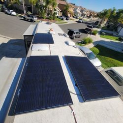 RV MOTORHOME SOLAR PANEL SYSTEM 