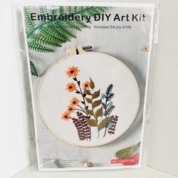 Embroidery DIY Art Kit, No. CX0718, NEW!