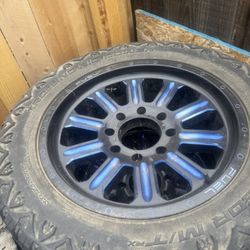 Fuel Hardline Rims And RBP Tires