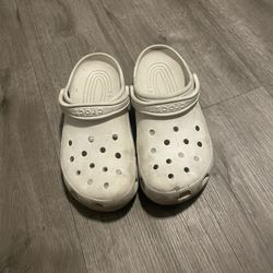 White Crocs