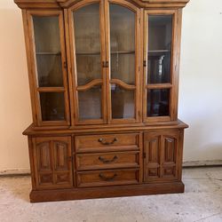 Vintage China Cabinet 