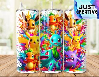 Pokémon Paint Tumbler