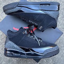 Air Jordan 3’s Black Cats 