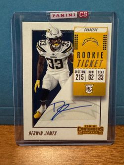 NFL rookie auto cards
