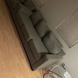 Sofa Couch Table Chairs Mirror Fridge