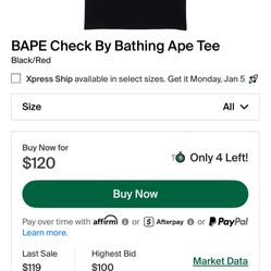 Bathing Ape Tee