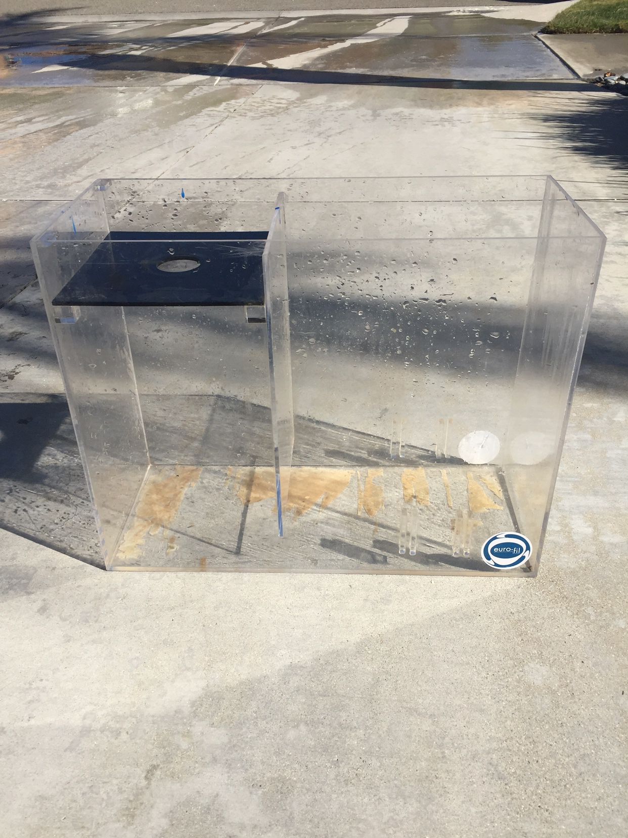 Acrylic Sump Filter For Fish Tank Aquarium