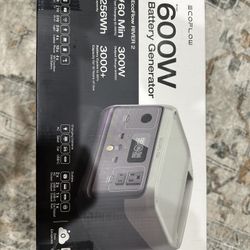 Ecoflow River 2 600w Batter Generator Brand New 