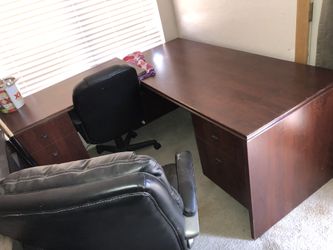 Office desk office chairs