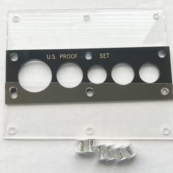 Capital Proof Coin Holder - Black, Never Used, Like New.
