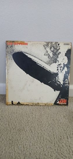 Led Zeppelin 1969 Self Titled Vintage Vinyl Record Album LP Rock Classic Original 1st