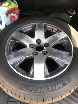 Tire With Rim 
