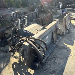 Bobcat Hydraulic Planer Attachment