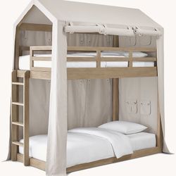 Restoration Hardware RH Cole House Tent Bunk Bed Twin 