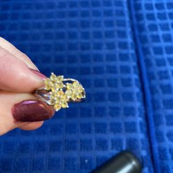 Honey American Fire Opal Sterling Silver Ring 6