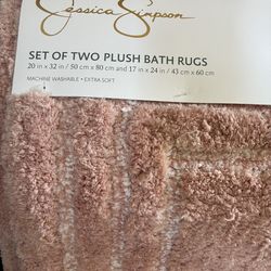 Bath rug set
