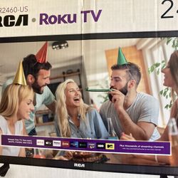 Smart  RCA. 24”  Roku TV