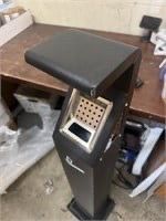 Commercial Indoor Outdoor Ashtray Waste Container (New Read Description)