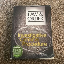 Investigative Criminal Procedure Textbook