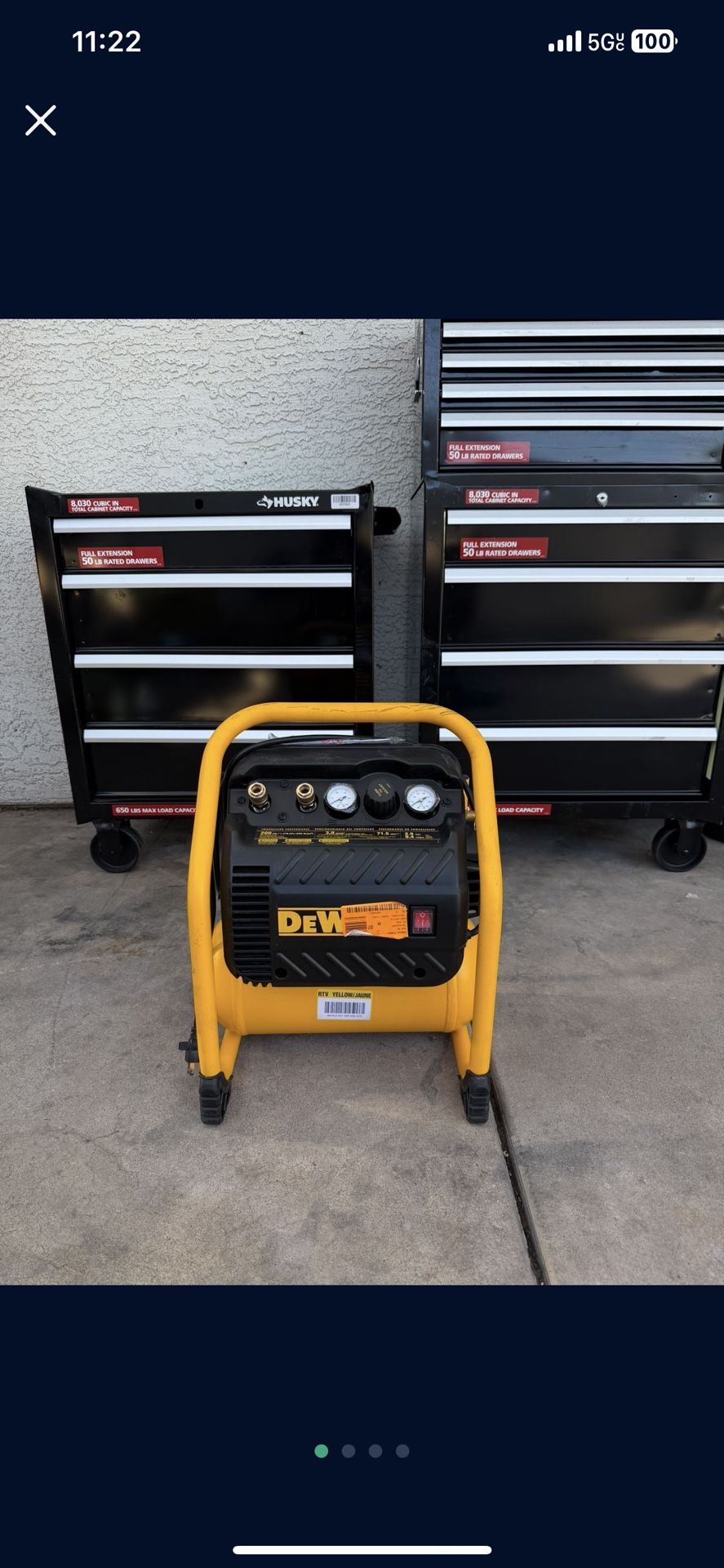 Dewalt Quite Air Compressior