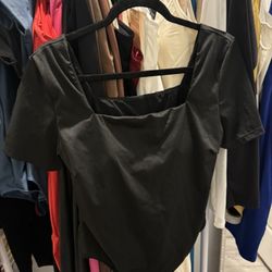 3x Black Bodysuit With Shapeware 