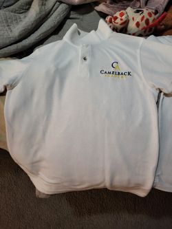 3 Camelback Academy polo shirts.