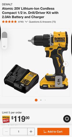 Impact Drill & Battery 