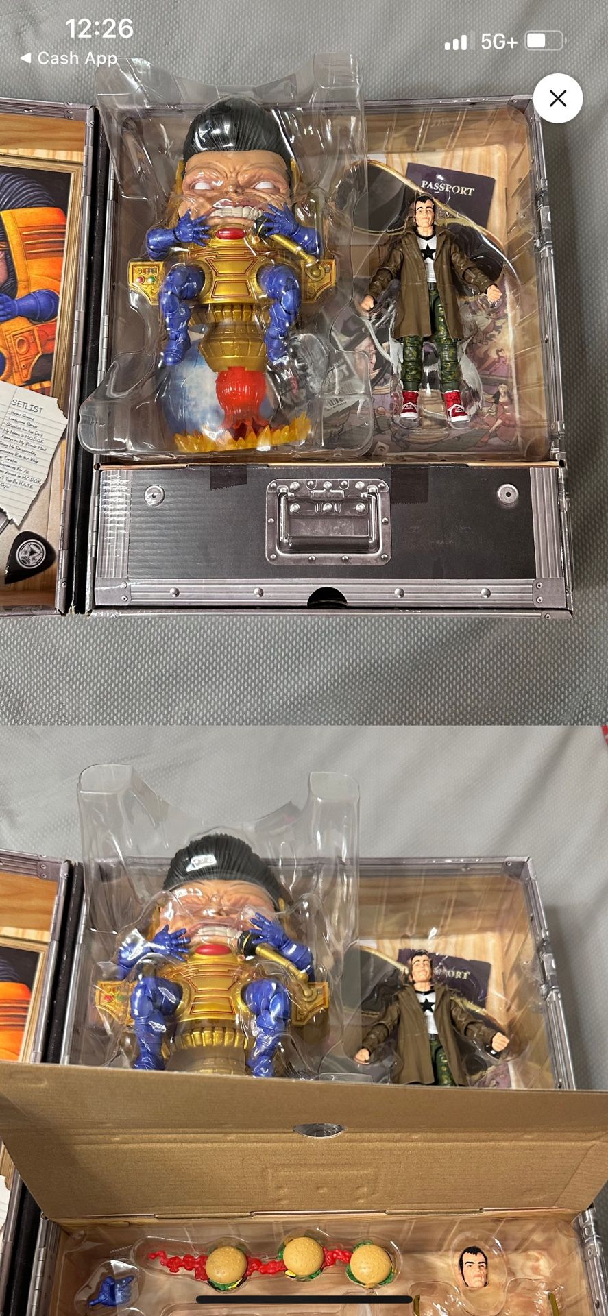 M.O.D.O.K. Captain Marvel Hasbro Legends Action Figure Case World Domination