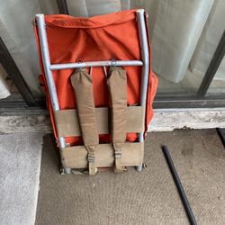 Vintage Backpack With Frame