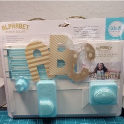 We Are Memory Keepers Alphabet Punch Board