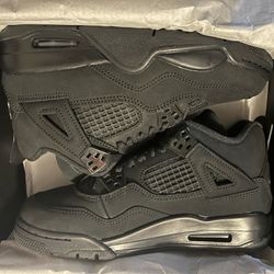 Jordan 4 Black Cat Size 5Y New DS