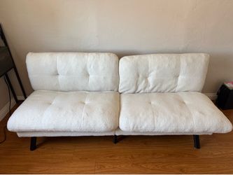 White Futon for sale!