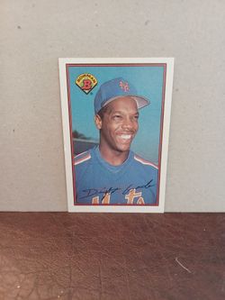 1989 Bowman Dwight Gooden Baseball Card