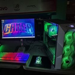 Xmas Gift 🎁 New Gaming COOLER MASTER TD500 V2 RGB i7 QC +83games Tpm 2.0 