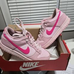 Triple Pink Dunks