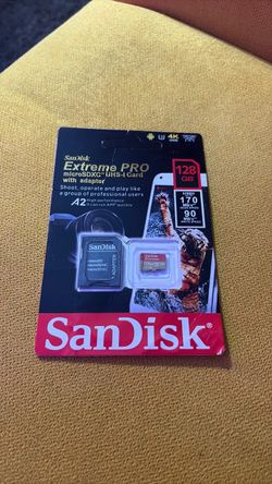 Sandisk 128g SD card