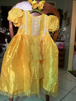 Girls Disney princess costume