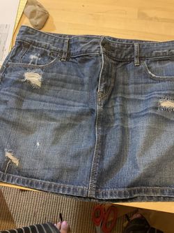 Ann Taylor Loft Denim Skirt- Sz 6