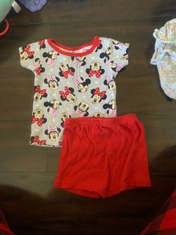 Size 24 month toddler Minnie Mouse PJs