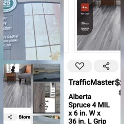 875sqft   Traffic Master  Gray Color  New Floor  Asking $785