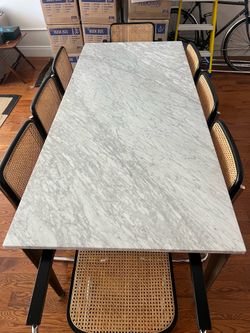 Free Marble Dining Table
