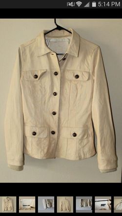 Genuine leather jacket size S