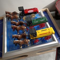 Collection of vintage  diecast metal  banks