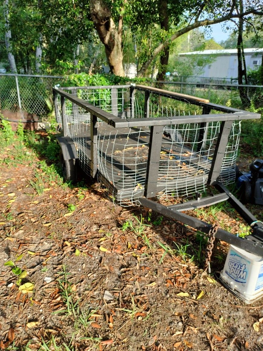 Lightweight Pulling Utility Trailer